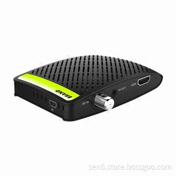 DVB-S2, DVB-T, DVB-C, Real-time Set-top Box, Mini Housing with Classic Design
